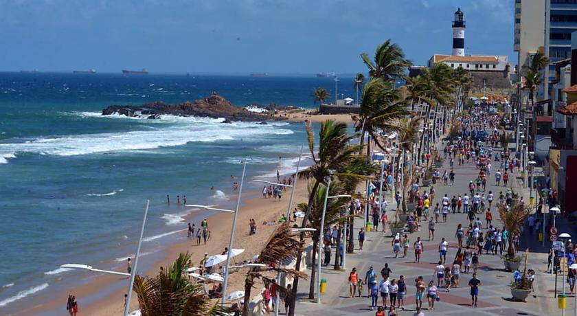 Apartamento Farol Barra Flat Salvador da Bahia Dış mekan fotoğraf